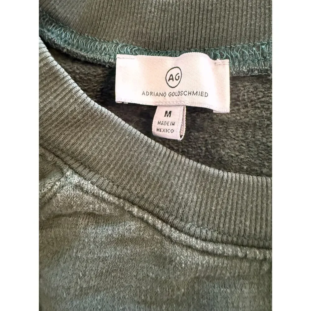 AG Adriano Goldschmied Crewneck Sweatshirt Hunter Green M